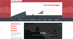 Desktop Screenshot of beaconchurchbridport.co.uk